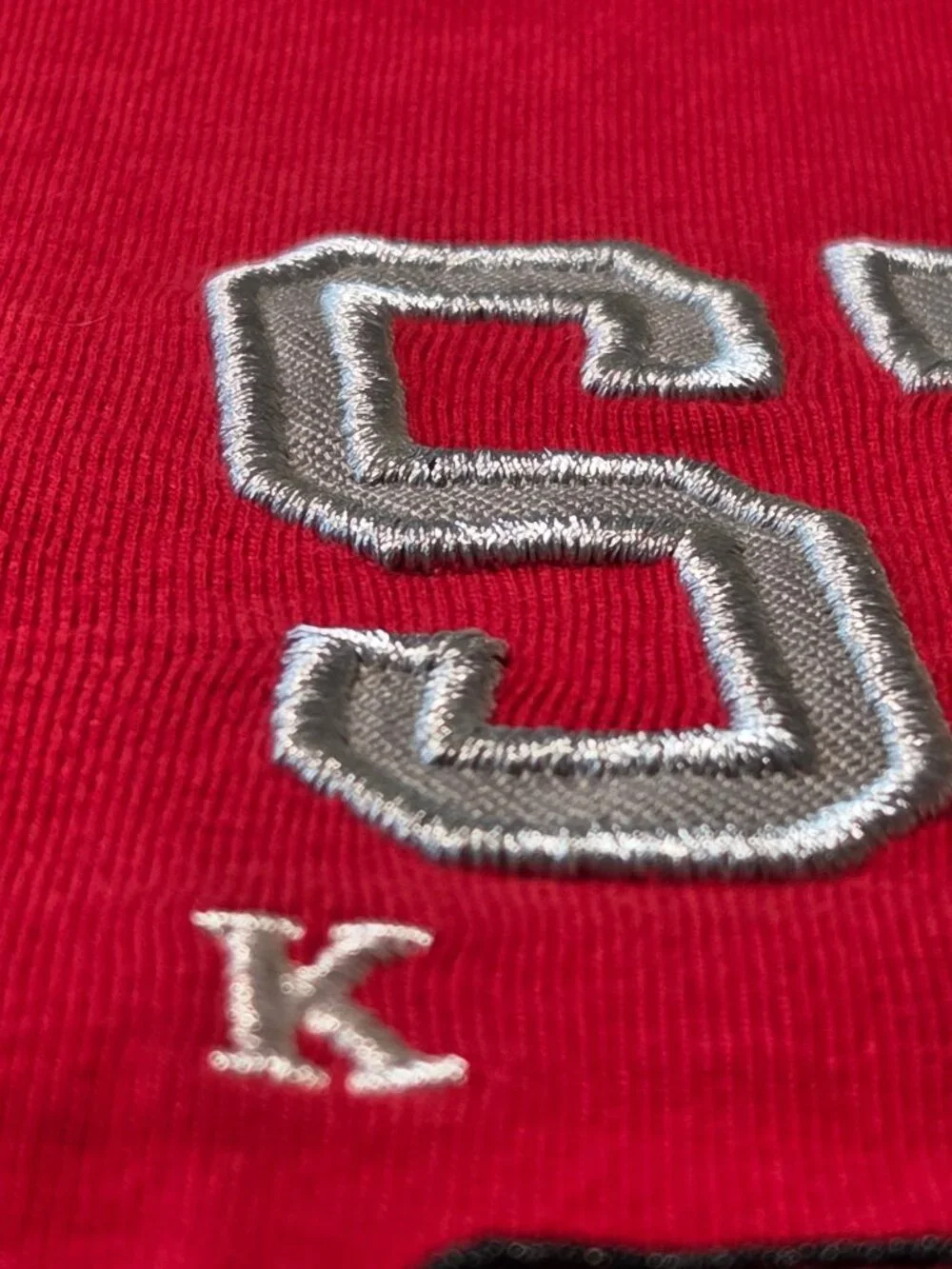 Champion Ohio State Buckeyes T-Shirt Men's XL Red Embroidered Logo NCAA College - Picture 6 of 7